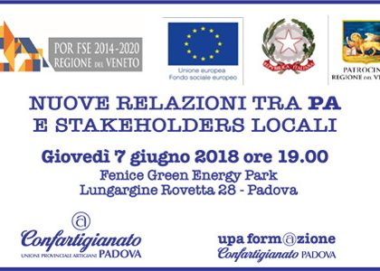 incontro nuove relazioni tra PA e stakeholders locali