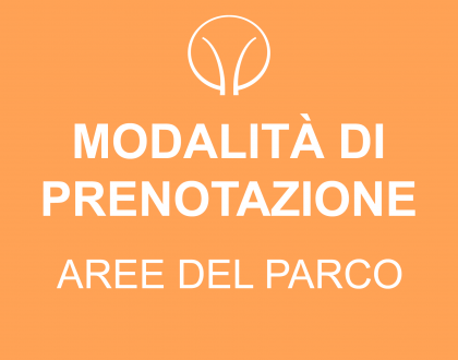 Modalità di prenotazione aree del Parco