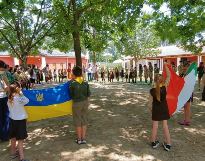 Padova-accoglie-gli-scout-ucraini-Fondazione-Fenice-2022-bambini