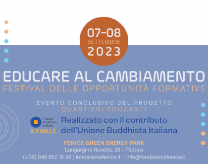 Educare al cambiamento - Festival delle opportunità formative